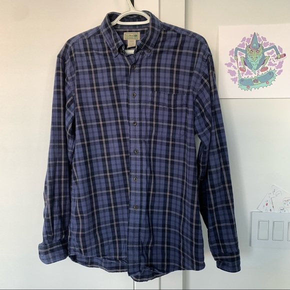 L.L. Bean Other - L.L. Bean Blue Flannel